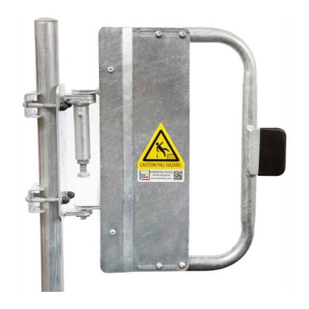 Kee Safety Kee Safety SGNA018GV Self-Closing Safety Gate, 16.5" - 20"Length, Galvanized SGNA018GV